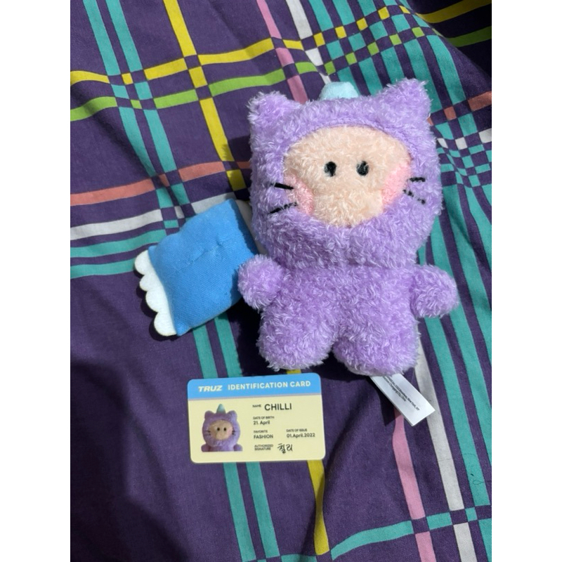 TRUZ CHILLI truz mini plush & TRUZ 21 PLUSH KEYCHAIN