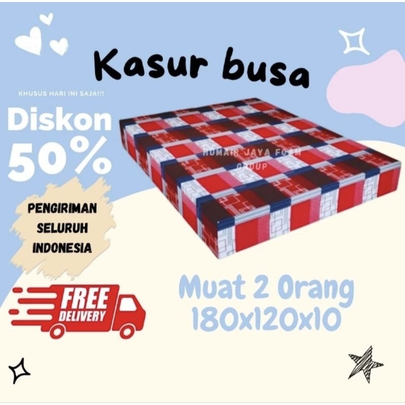 KASUR BUSA D24 CUKUP 2 ORANG DEWASA