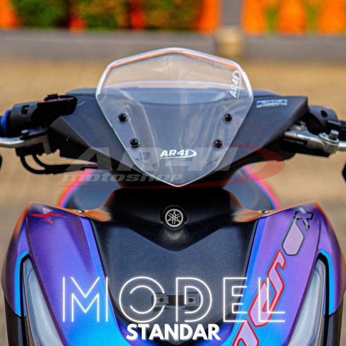 PROMO Winshield aerox jenong tinggi visor aerox winshield aerox new Visor aerox new AR41