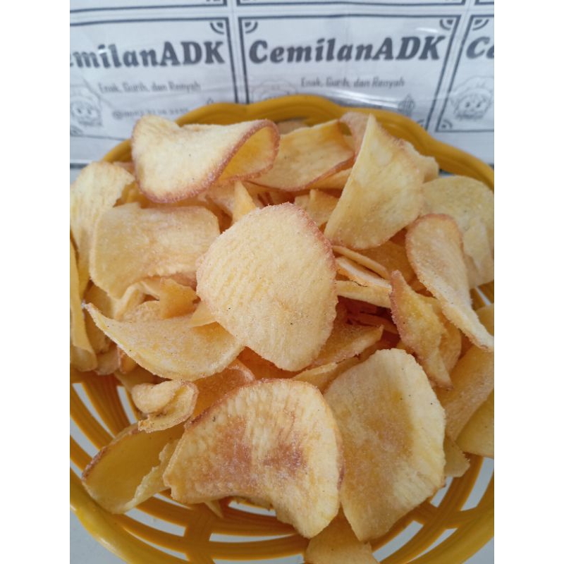 

keripik singkong tabur 500gr/kripik singkong bumbu gurih manis enak