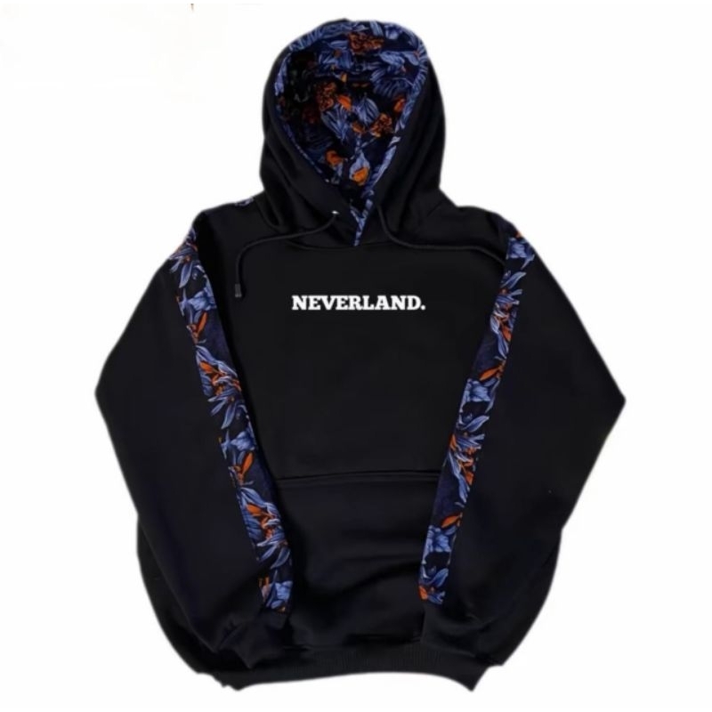 hoodie sablon Neverland taping tulip