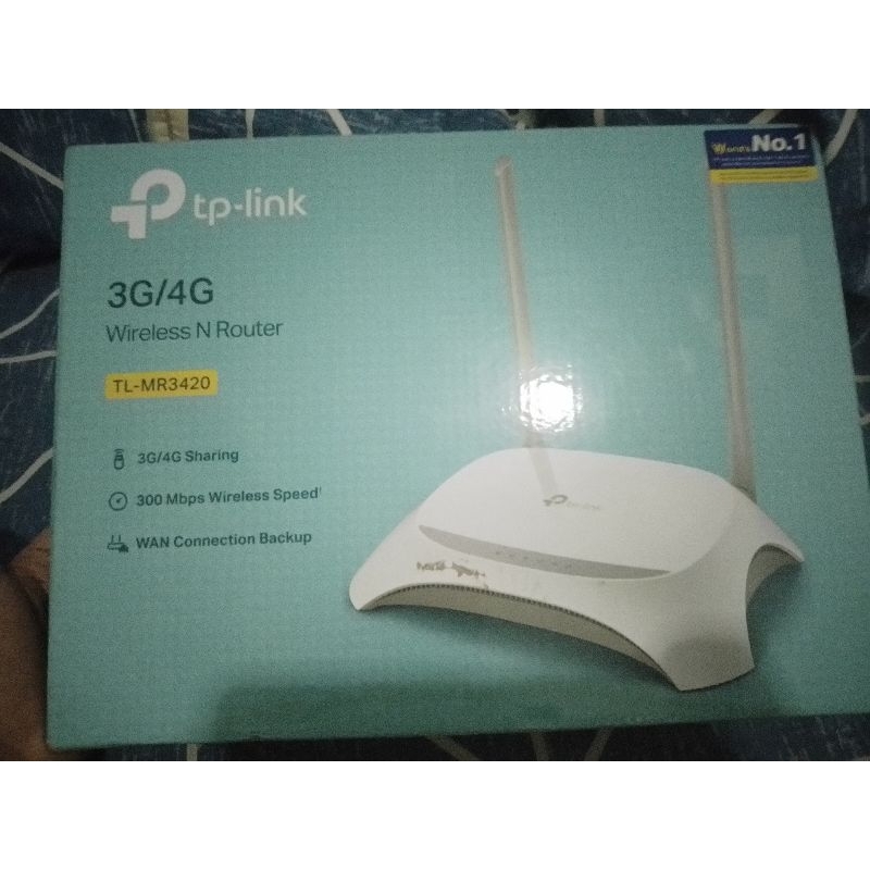 TP Link lengkap dengan modem