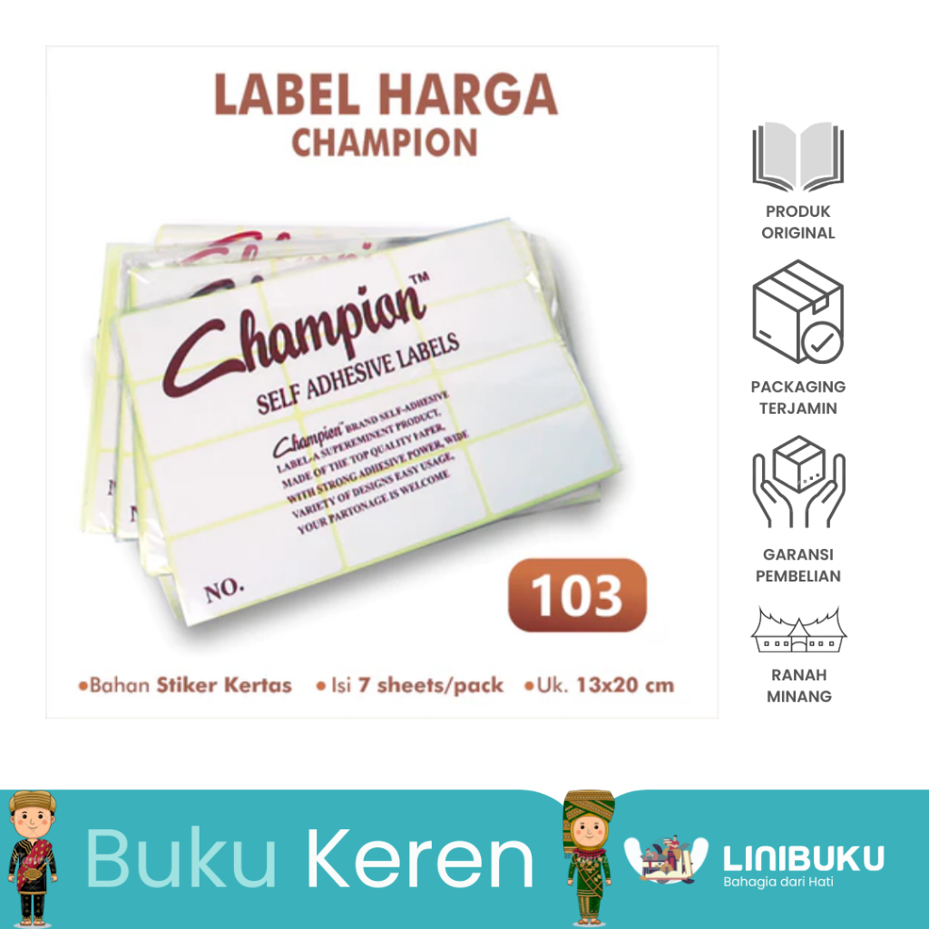 

Label Harga Stiker Nama Undangan Champion