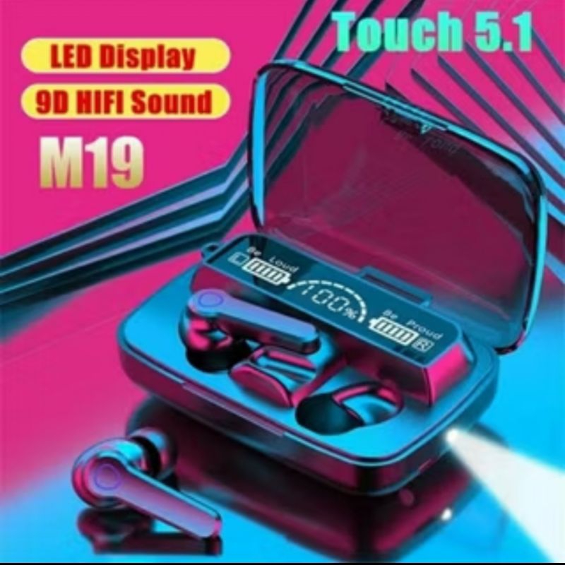 headset bluetooth M19