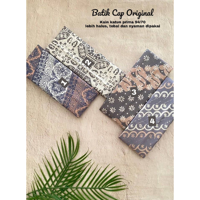 sarung santri batik cap - sarung putri santri - katun prima halus