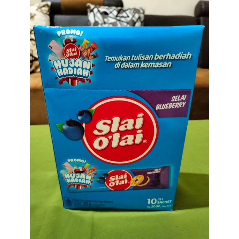 

Slai Olai Biskuit Selai Aneka Rasa isi 10 pcs @32 gram.