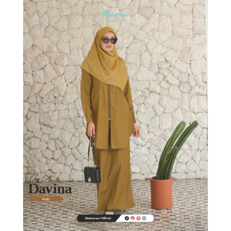 HMS | Setelan dinas davina khaky by maharrani, setelan dinas pemda, seragam dinas pns pemda, seragam