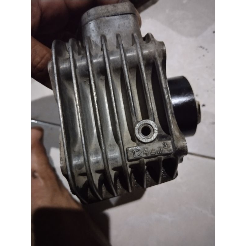 blok boring / block seher supra x 125 helm in / supra x 125  fi /  blade new fi bahan original ( sek