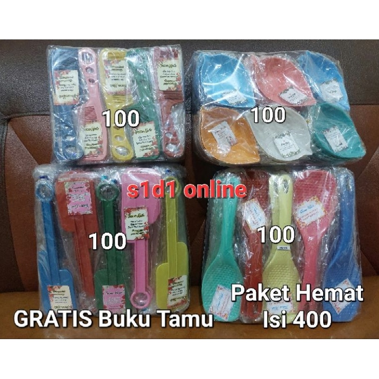 Model Unik 4pcs Paket Hemat Souvenir Pernikahan