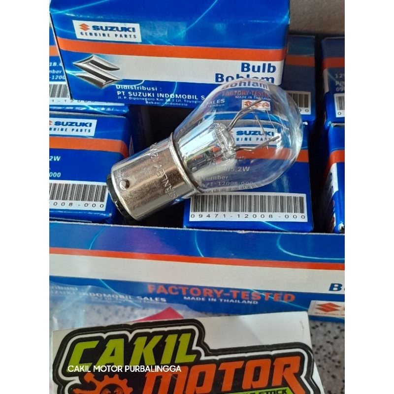 bohlam lampu belakang original suzuki satria 2 hiu lumba shogun 125 shogun110 smash