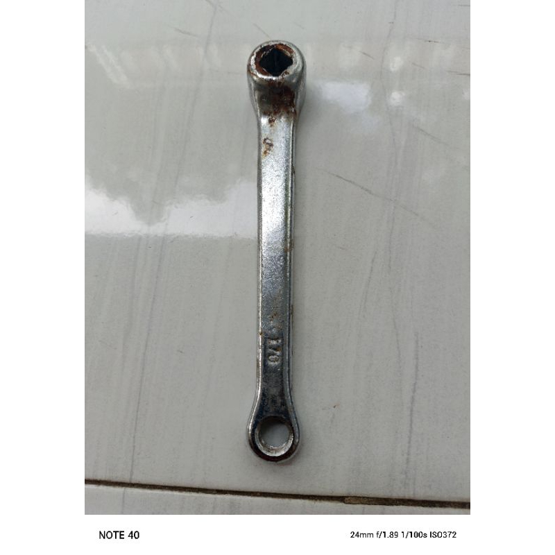 crank arm kiri sepeda mtb besi panjang 170 nos