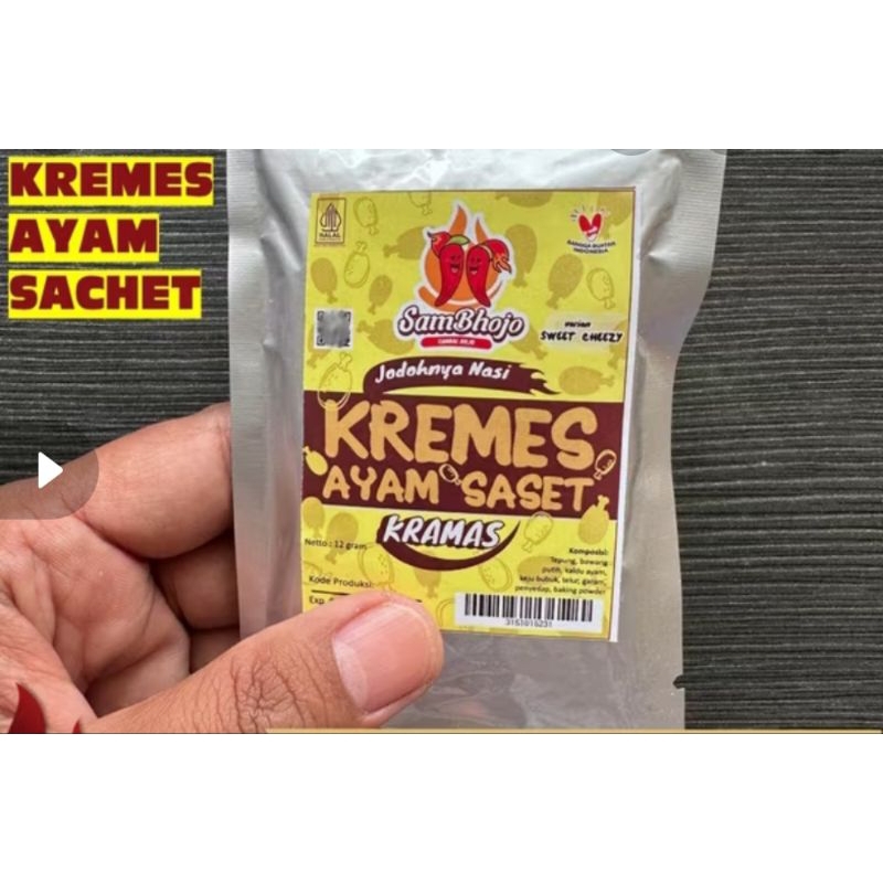 

ayam kremes satset sachet