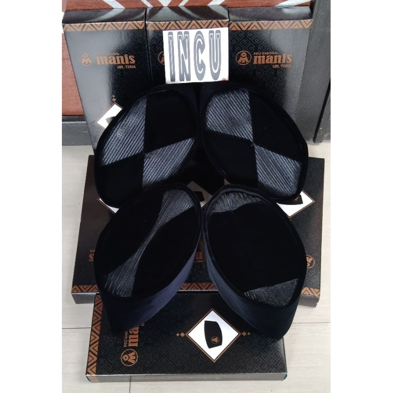 PECI PRIA AC Silang dan AC MANIS M.TOHA PECI MERK MANIS PECI HITAM SONGKOK BANDUNG ORIGINAL
