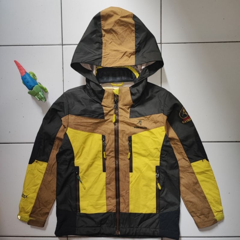 Jaket Outdoor Anak WESTWOOD Blocktech Colorblock Original 100% Second Second Preloved Gunung Camping