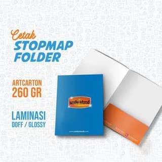 

CETAK STOPMAP FOLDER F4 2 SISI PERUSAHAAN, SEKOLAH, INSTANSI dll.