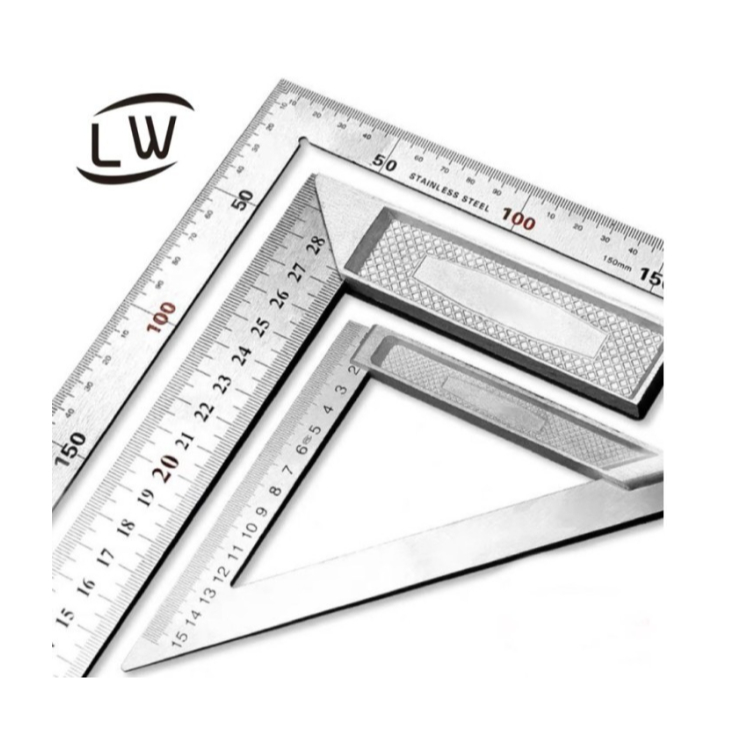 

PENGGARIS SIKU BESI TUKANG / TRIANGLE RULER - 200MM HIGH QUALITY