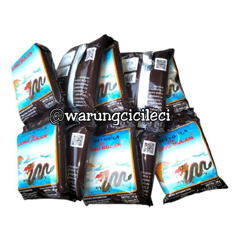 

KOPI + GULA CAP LIONG BULAN 28g x 10pcs ( 1 RENCENG )