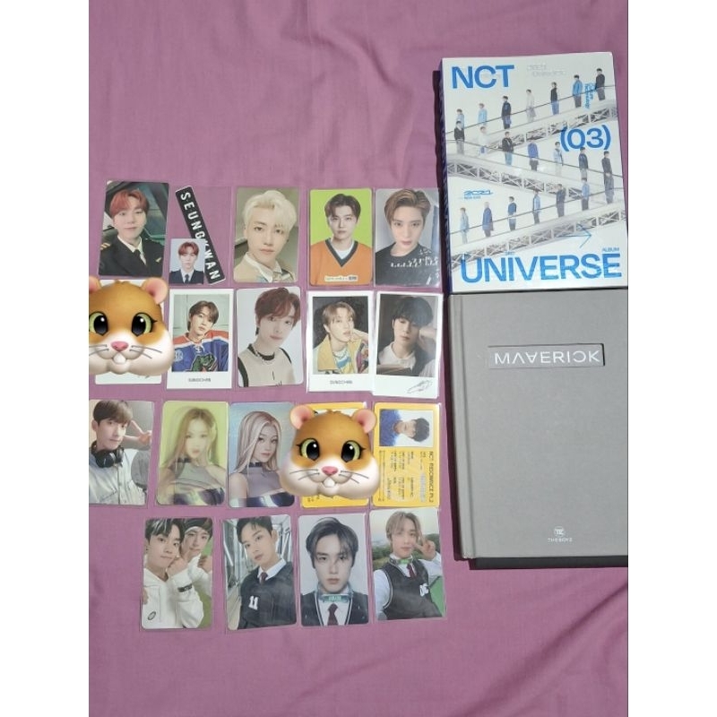 WTS ALBUM NCT THE BOYZ PC NCT SEVENTEEN AESPA