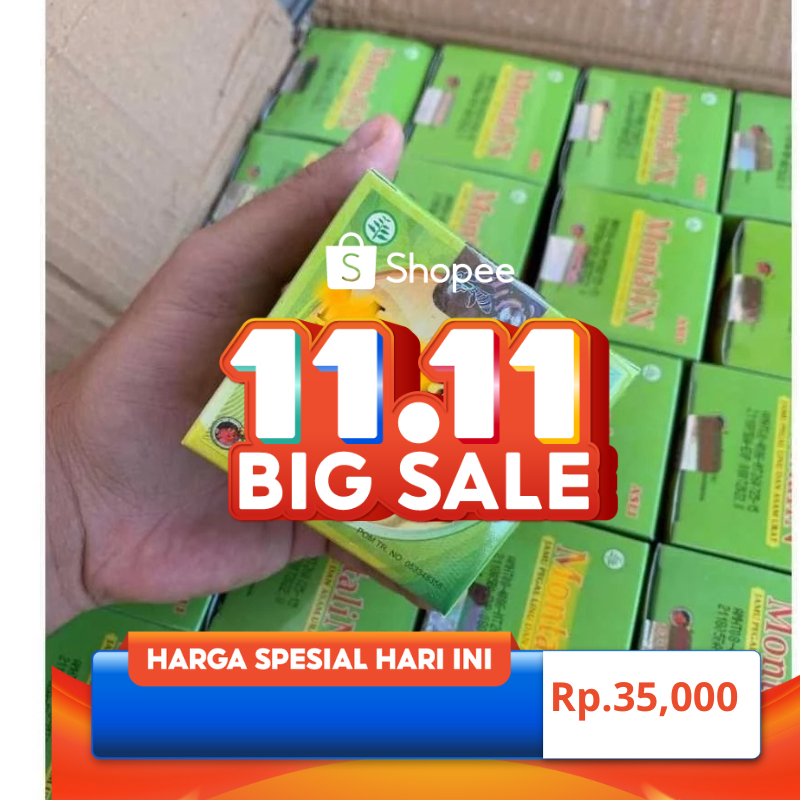 

ORIGINAL 100% TANGANI LINU isi kemasan 1 pack 10 sachet × 4 kpsl aturan minum: *minum secara teratur 2 kpsl *minum bila parah 2x2 kpsl per hari (montaline)