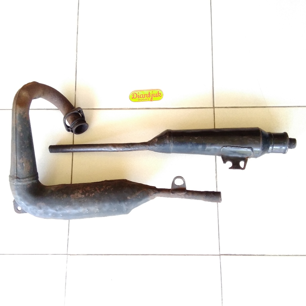 Knalpot Muffler Binter Kawasaki KE125 KE 125 Original Copotan