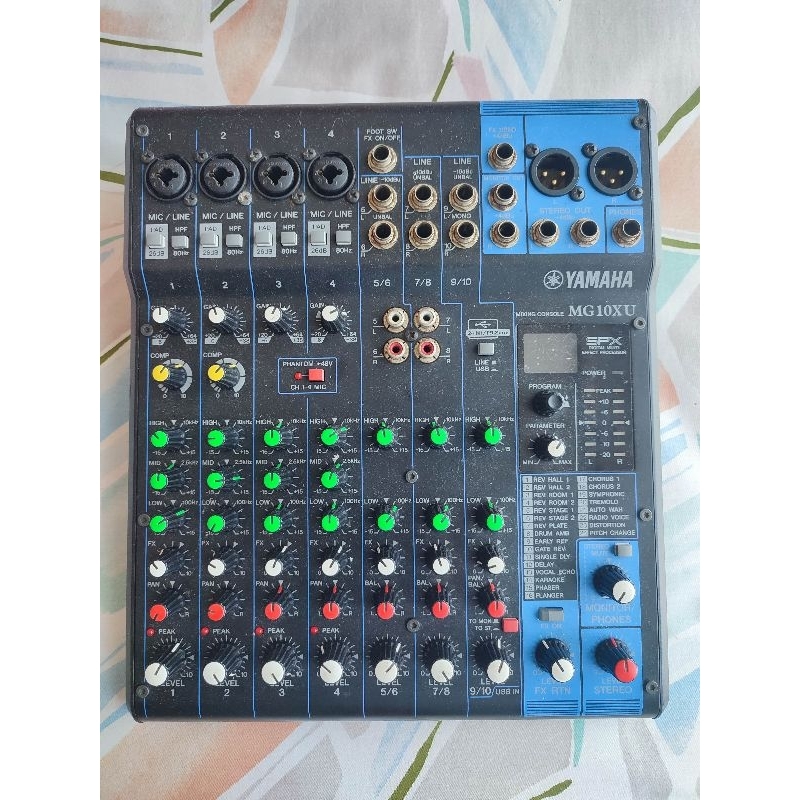 mixer yamaha mg10xu original malaysia