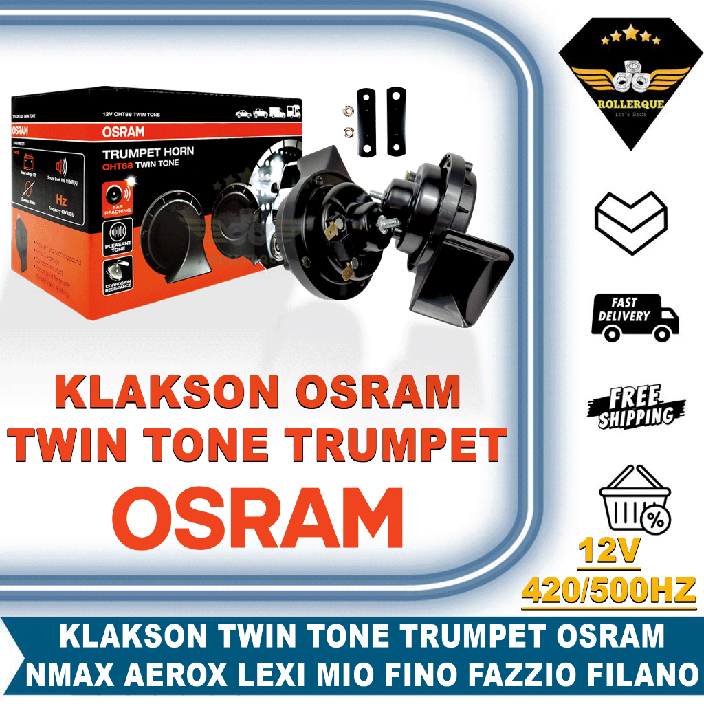 Klakson Keong Motor Nmax Aerox Lexi Mio Fino Soul GT Xride FreeGo Fazzio Jupiter Vega Vixion Byson F