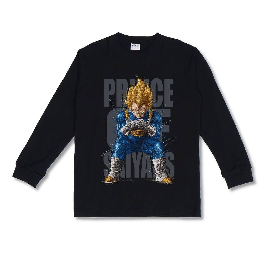 Mayosi T-shirt Lengan Panjang Dragon Ballz Series Scribble