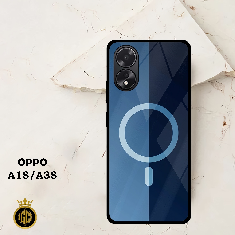 [CM15] Case Glossy Case  | OPPO A18 | OPPO A38 | CASE KEKINIAN LUCU | Casing Hp Kilau Motif IPHONE