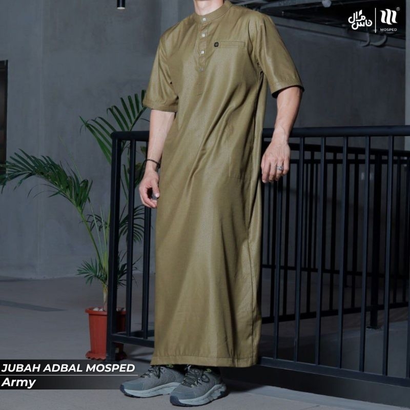JUBAH ADBAL DEWASA MOTIF EMBOSS BY MOSPED