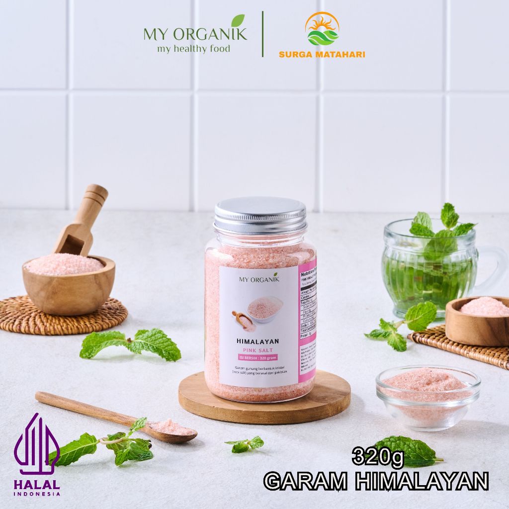 My Organik Garam Himalaya Original Asli Organik Garem Himalayan Salt Himsalt Organic MPASI