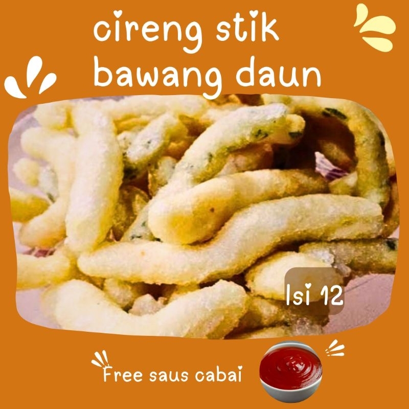 

CIRENG STIK BAWANG DAUN ISI 12 CIRENG MENTAH