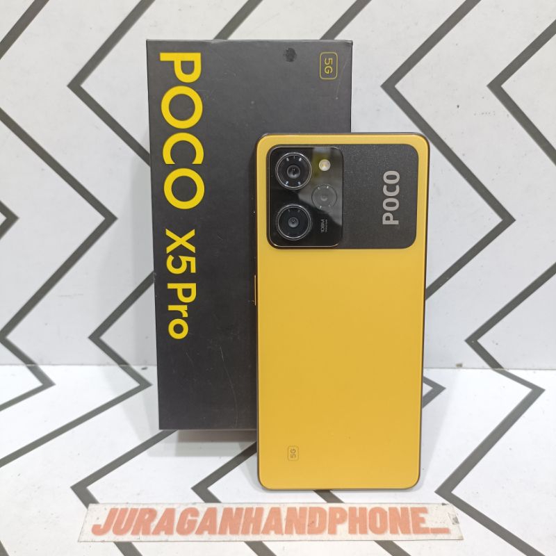 POCO X5 PRO 5G 8/256GB 6/128GB HP BEKAS SECOND FULLSET