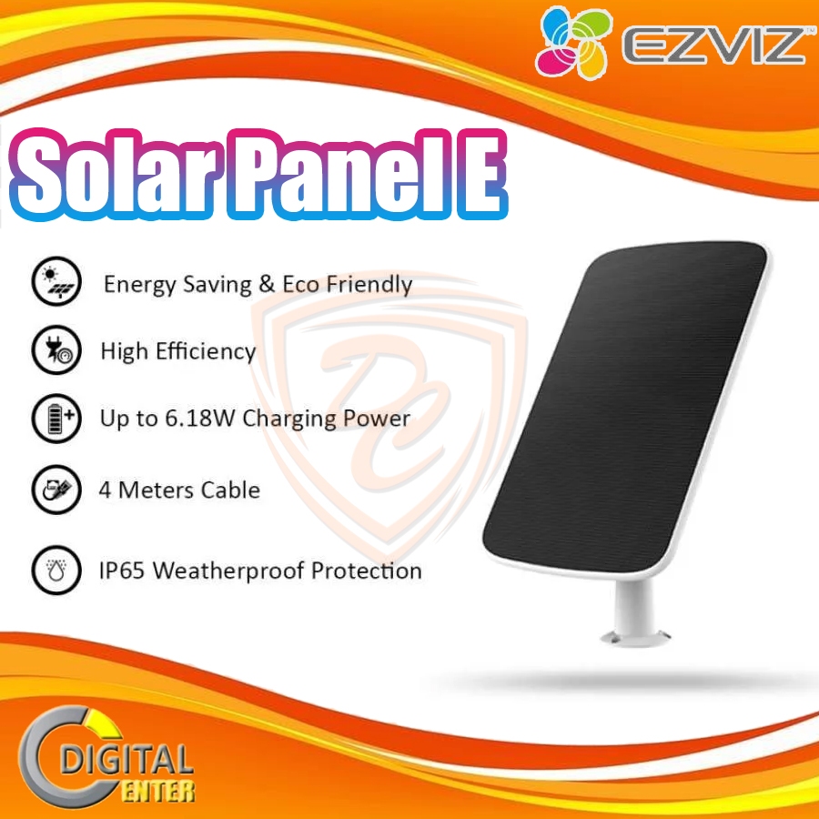 Ezviz Solar Charging Panel E (Type-C) For EZVIZ Battery Camera Solar