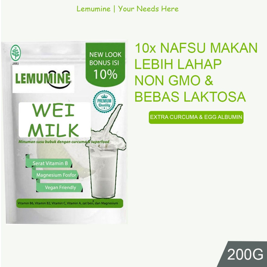 

Susu Penggemuk Badan BPOM Penambah Berat Badan Penambah Nafsu Makan Susu Gemuk Anak Penggemuk Badan Bpom Permanen Vitamin Penambah Nafsu Makan Anak Lemumine (200g)