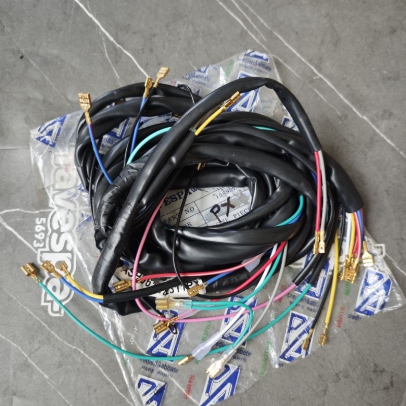 Kabel Body Kelistrikan Set Vespa Px Ps 12v