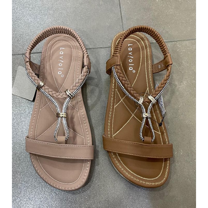 Sandal tali wanita ringan merk LAVIOLA