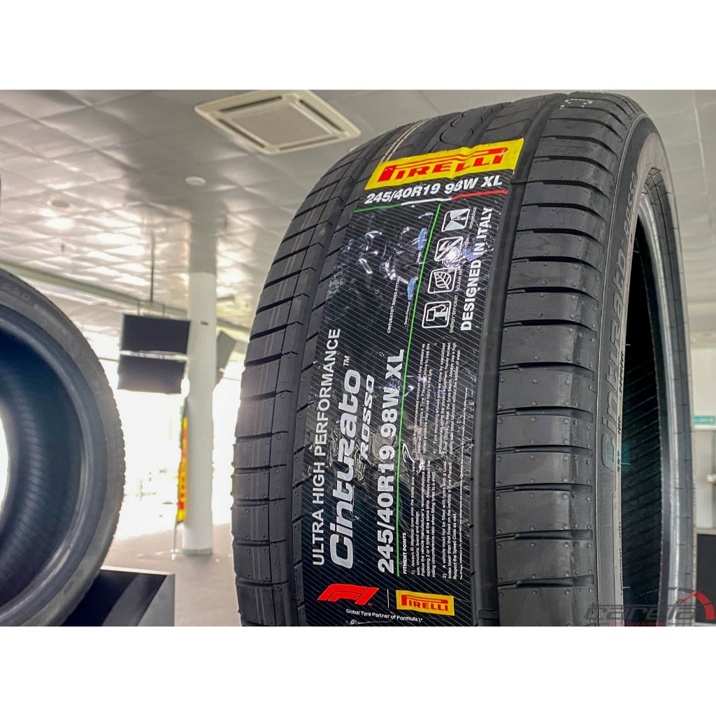 Pirelli Cinturato Rosso Ukuran 245/40 R19 - Ban Mobil NON RFT INFINITI Q50