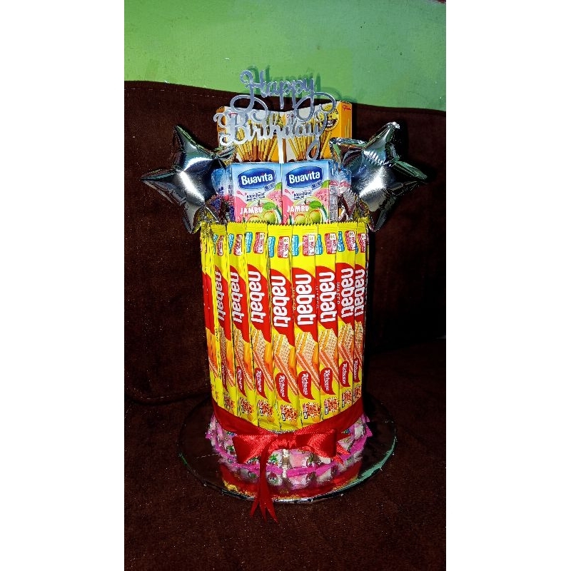 Cake Snack / Snack Cake / Kue isi Makanan / Kue Isi Snack