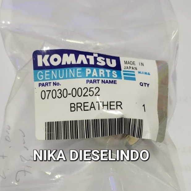 Breather 07030-00252 Genuine Komatsu