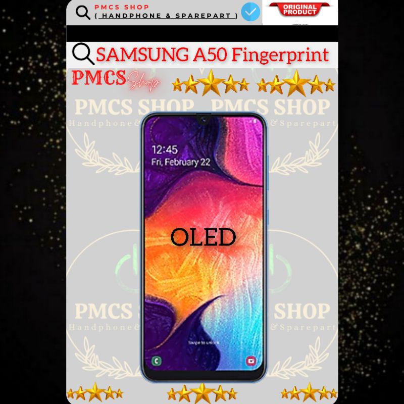 LCD FULLSET SAMSUNG A50 / A50S OLED BISA FINGERPRINT