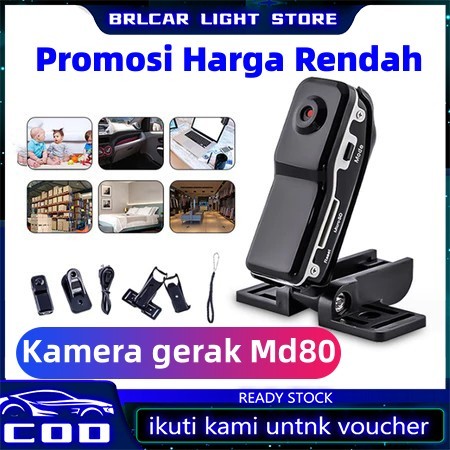 MD80 Kamera Mini / Mini DV / Kamera Pengintai Digital Spy Kamera Video Foto Voice Recorder Thumb Hid