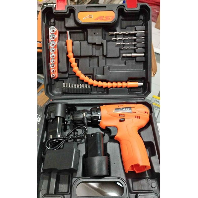 MESIN BOR CAS AST 12 VOLT SET