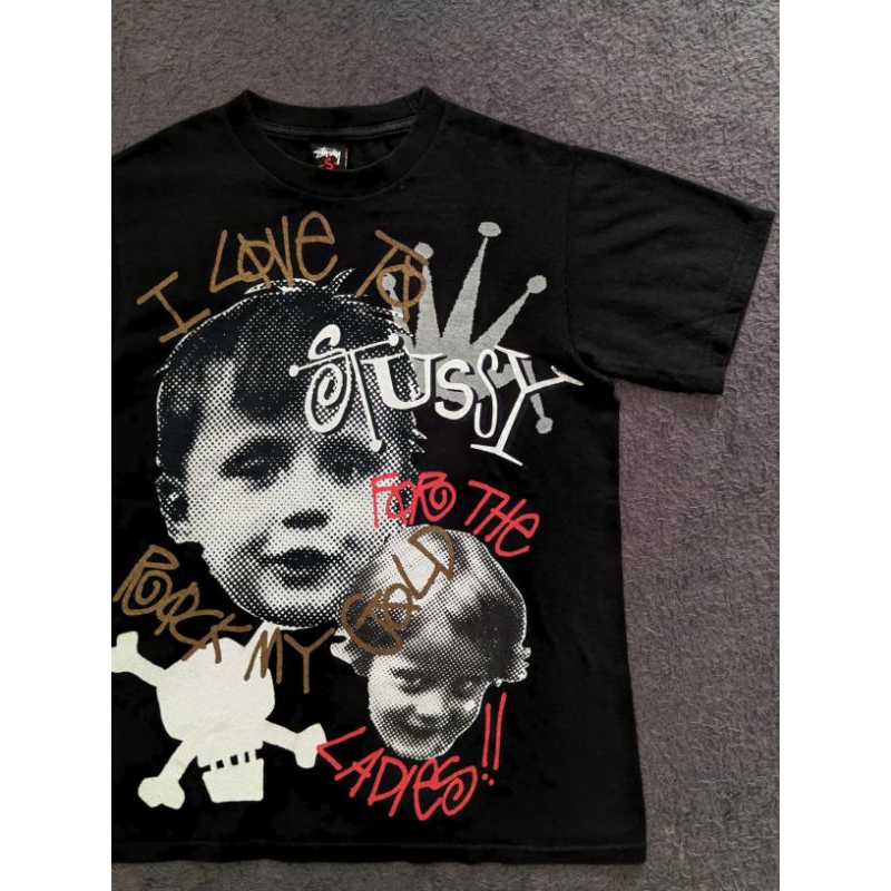 t-shirt stussy second