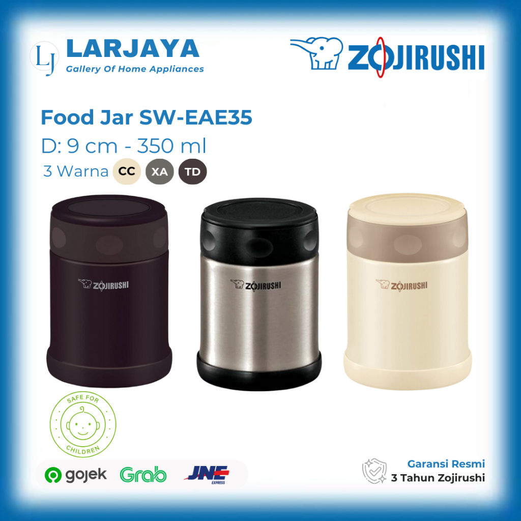 Zojirushi Food Jar SW-EAE35 Termos Makanan Lunch Jar Thermos Tahan Panas