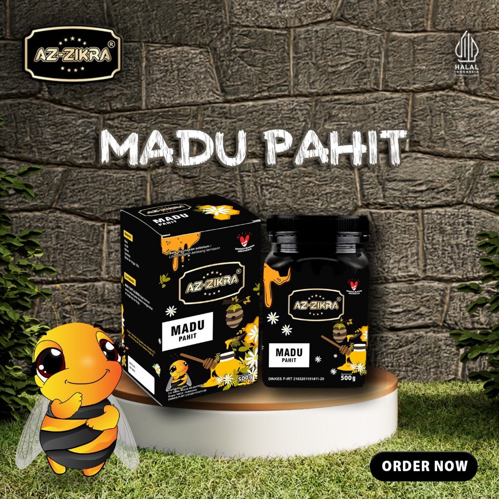 

Madu Azzikra Az Zikra Pahit 500 gram ( Pengganti Herbal Pahit )