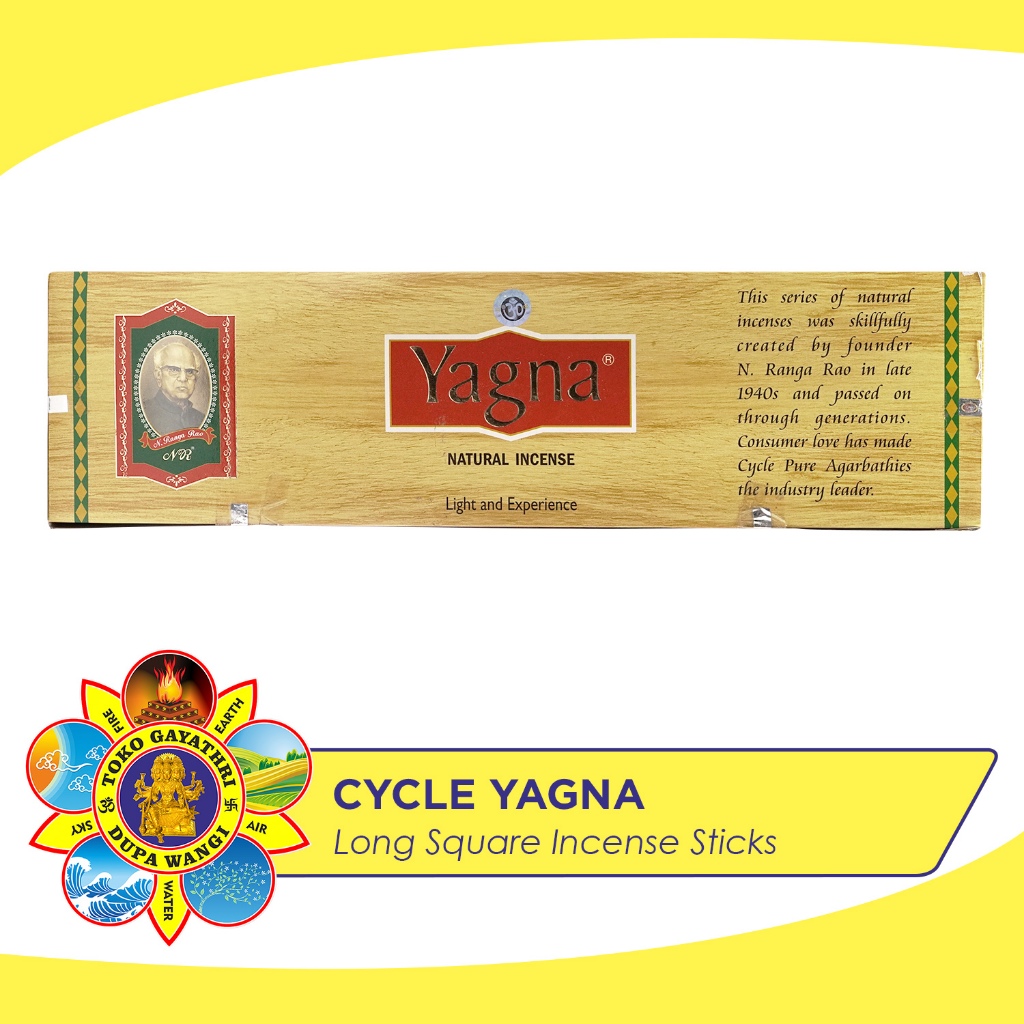 Dupa India Aromaterapi Long Square - Yagna