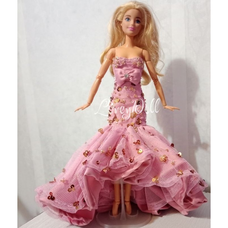 LoveyDoll Gaun Pesta Baju Boneka Barbie
