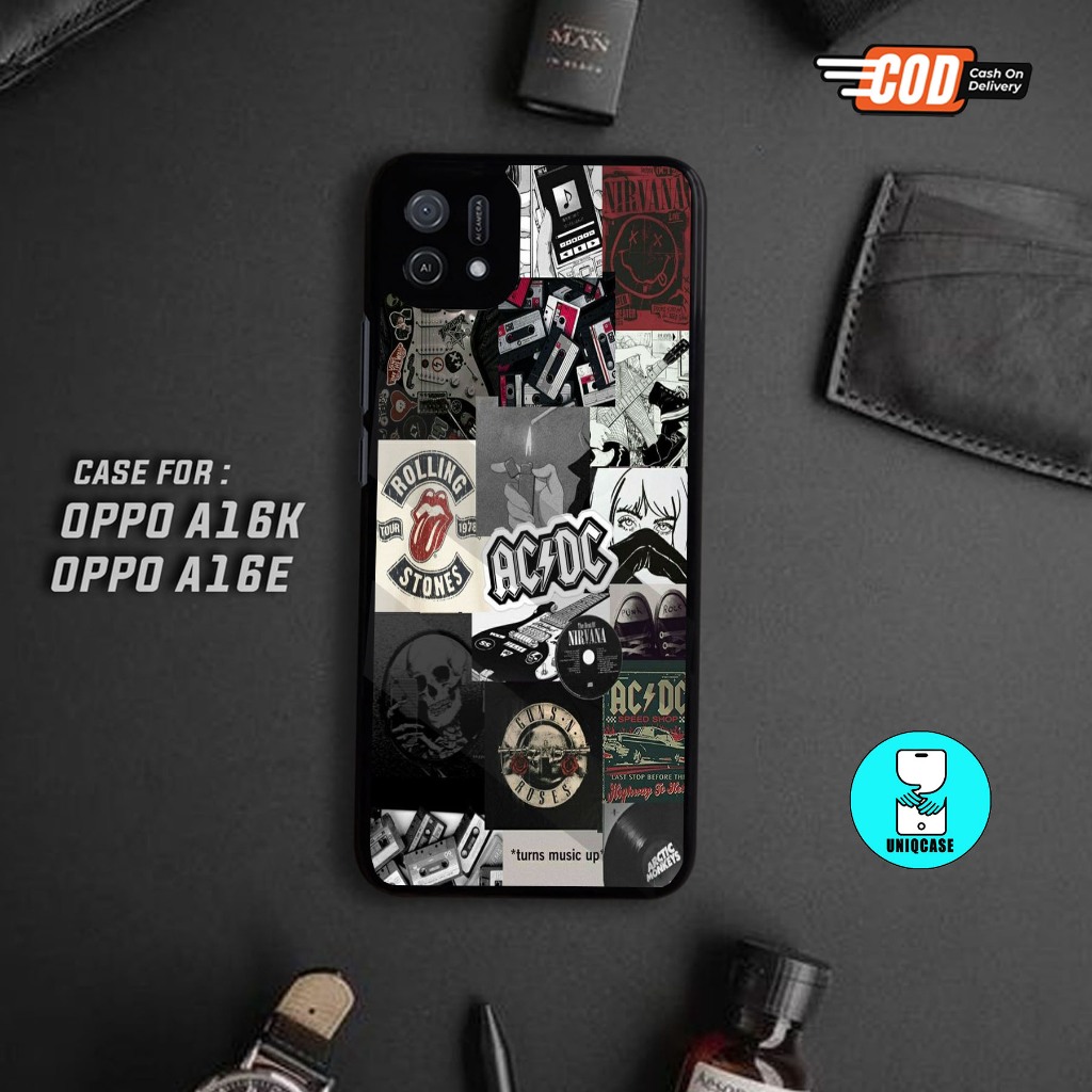 UNIQ CASE SOFTCASE GLOSSY (KACA KILAU) OPPO A16K / OPPO A16E dan ALL TYPE SMARTPHONE & ANDROID - Cas