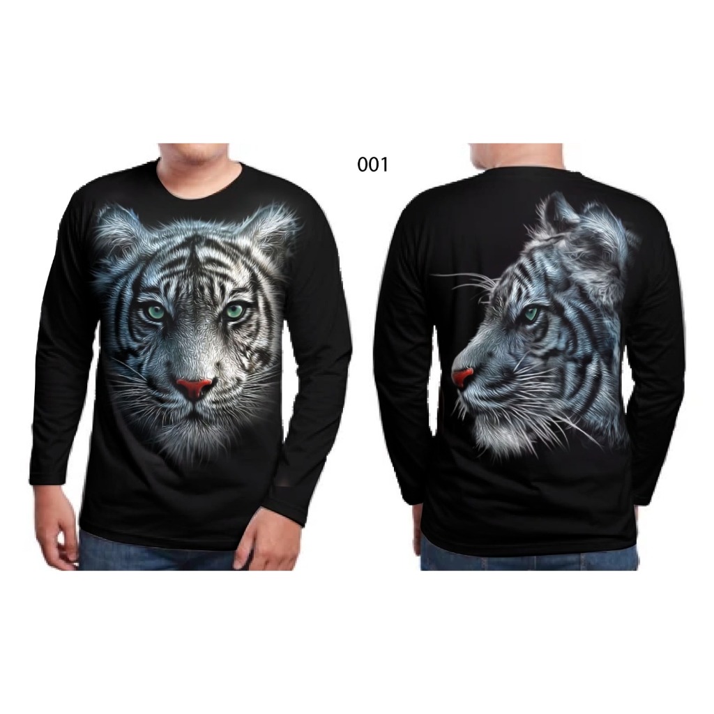Kaos Lengan Panjang Macan Mc 25