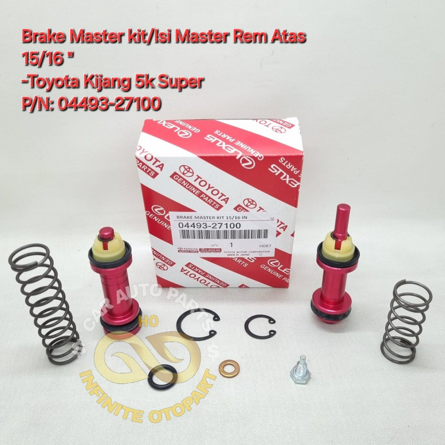 BM KIT BRAKE MASTER KIT ISI MASTER REM ATAS KIJANG 5K SUPER 04493-27100 TOY GOOD QUALITY
